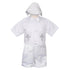 Rafael Collection Little Boys 4 pc Rhinestone Cross Vest Hat Baptism Outfit 2-4 - SophiasStyle.com